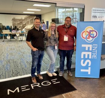 Steve, Ally and Mike at EntreFest